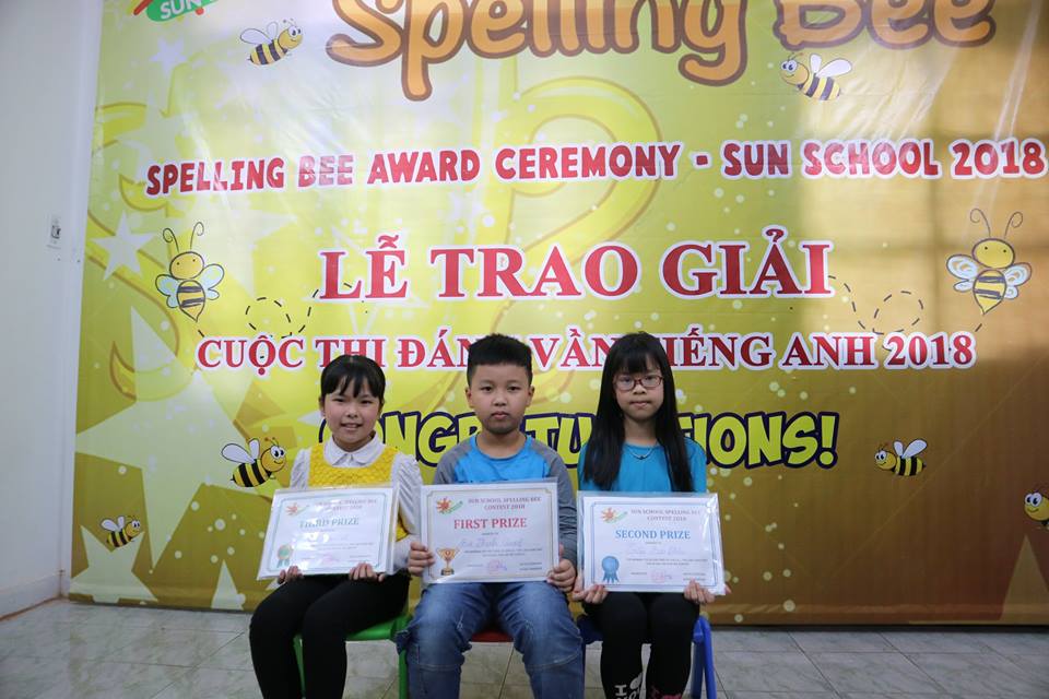 Lễ Trao Giải: Spelling Bee Contest 2018