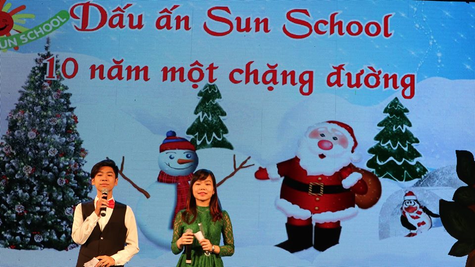 Tưng Bừng Kỳ Niệm 10 Năm Thành Lập Anh Ngữ Sun School